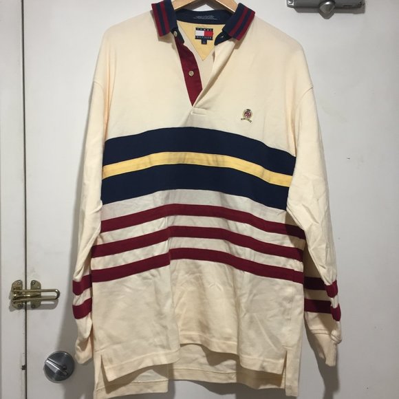 VINTAGE TOMMY HILFIGER POLO SHIRTS SIZE L - Picture 2 of 9